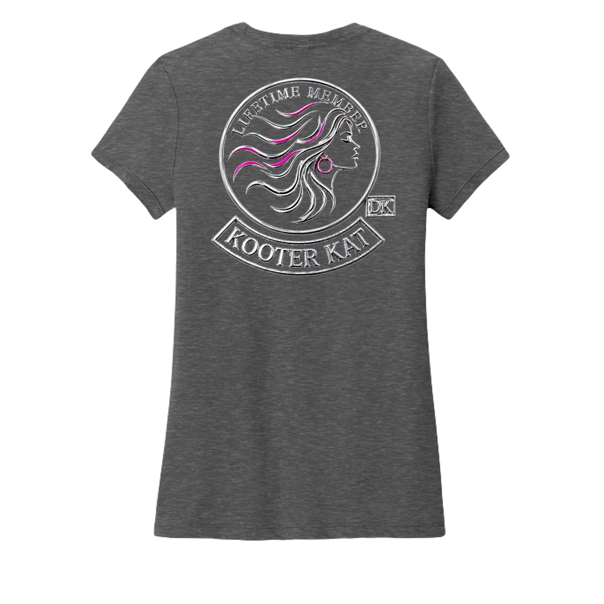 Dark Heather Grey - LPC450 - BACK