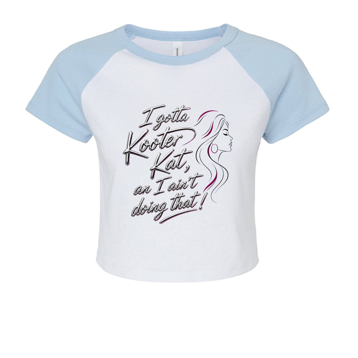 WHITE/ BABY BLUE - 1201 - FRONT