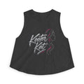 Kooter Kat Women's Crop Top — Script Logo & Feminine Silhouette