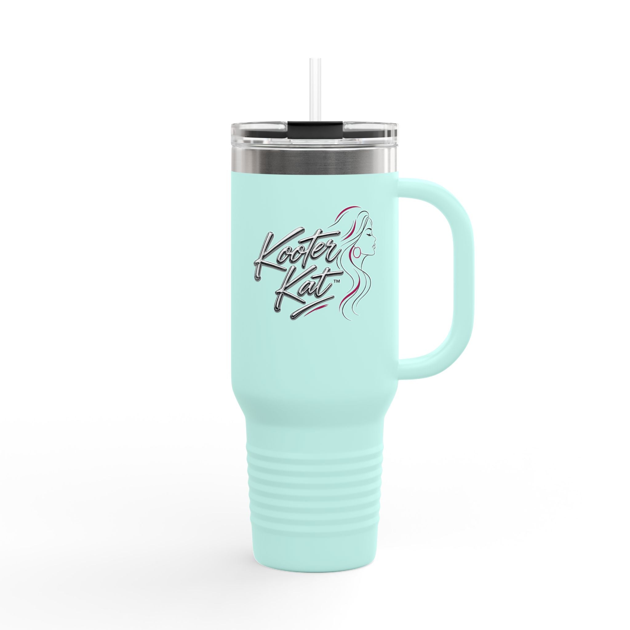 Copy of 40oz Insulated Travel Mug — “Kooter Kat” Thermal Tumbler