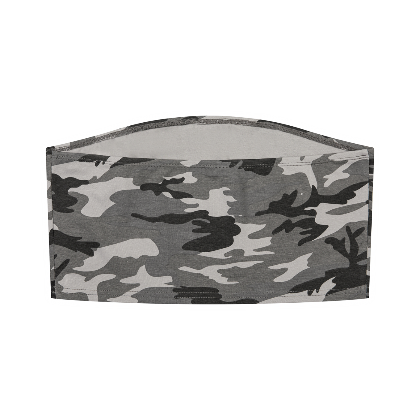 Kooter Kat Camo Cropped Tube Top