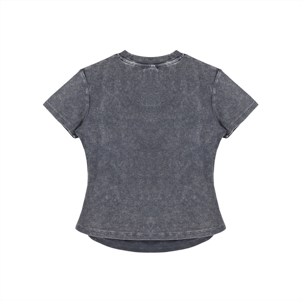 Drama Klub Washed Bodycon Cotton T-Shirt