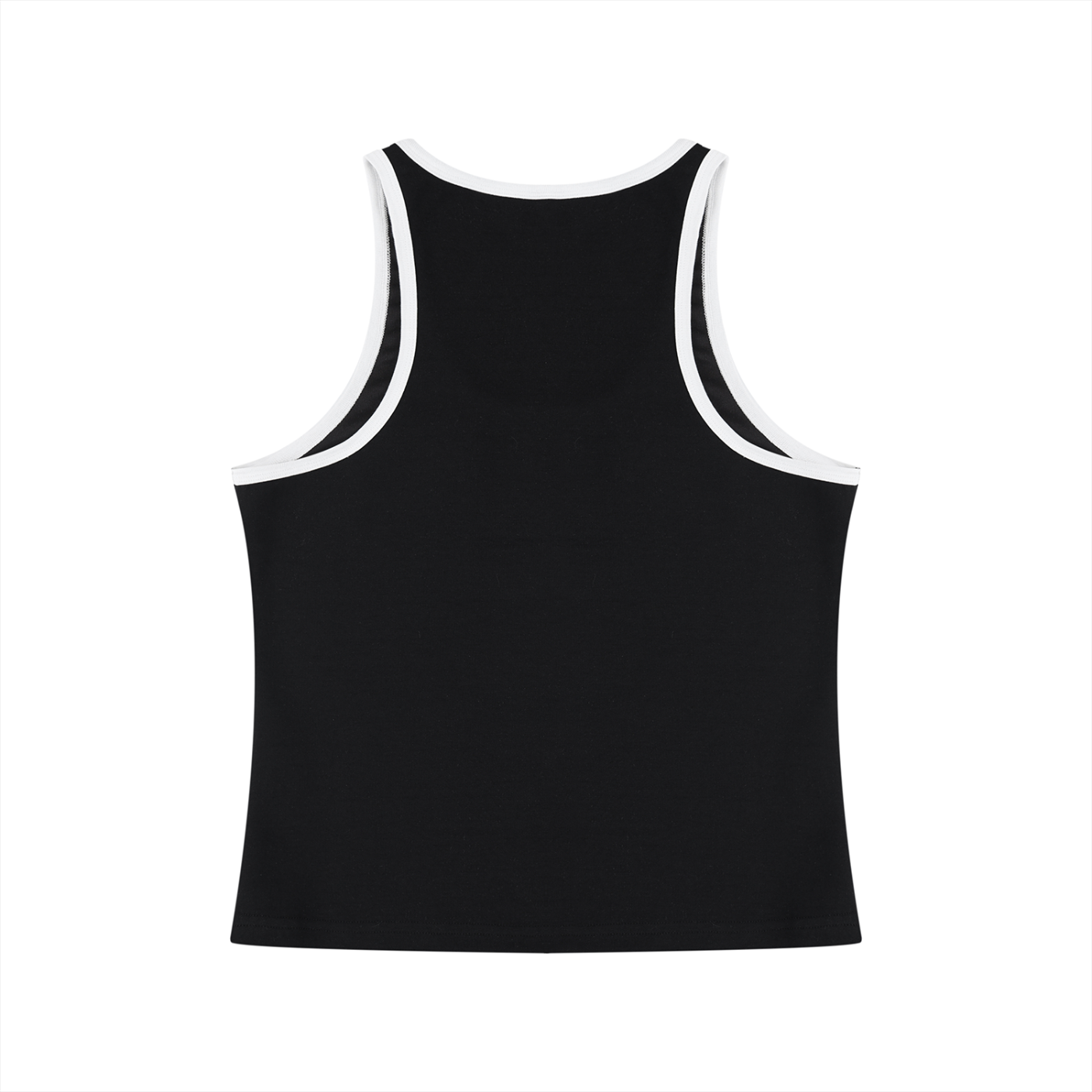 Kooter Kat Color Block Cropped Tank Top
