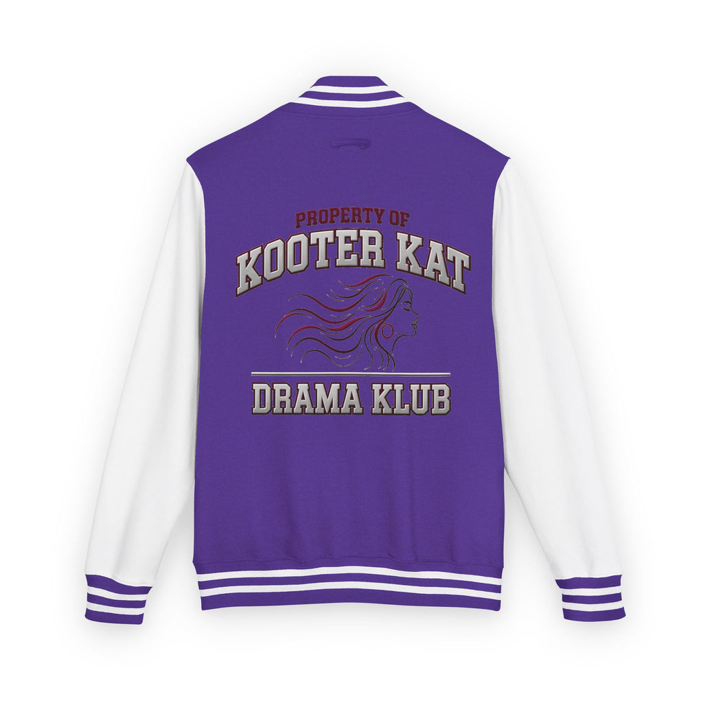 Letterman Jacket — "Property of Kooter Kat Drama Klub" Vintage School Varsity Jacket