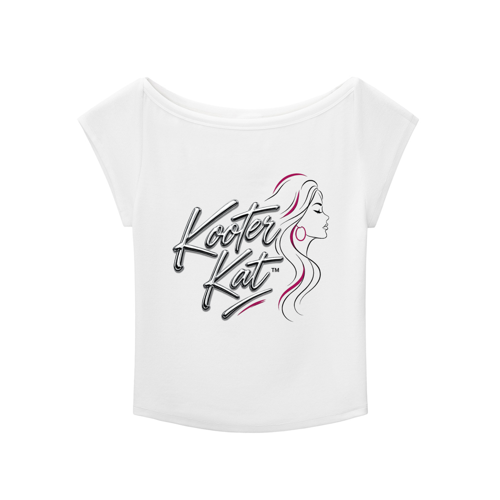 Kooter Kat Essential Wide Neck Baby T-shirt