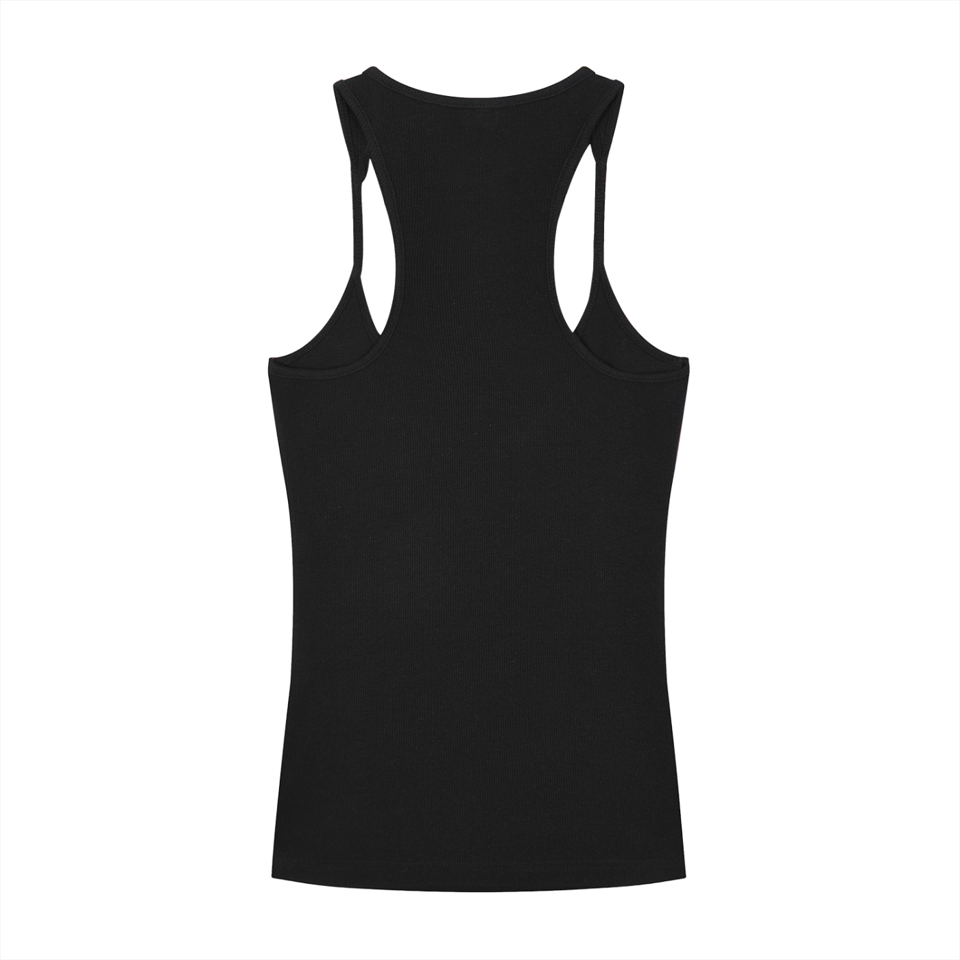 Drama Klub Slim Fit Ribbed Racerback Tank Top
