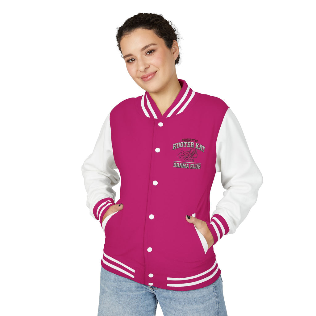 Letterman Jacket — "Property of Kooter Kat Drama Klub" Vintage School Varsity Jacket