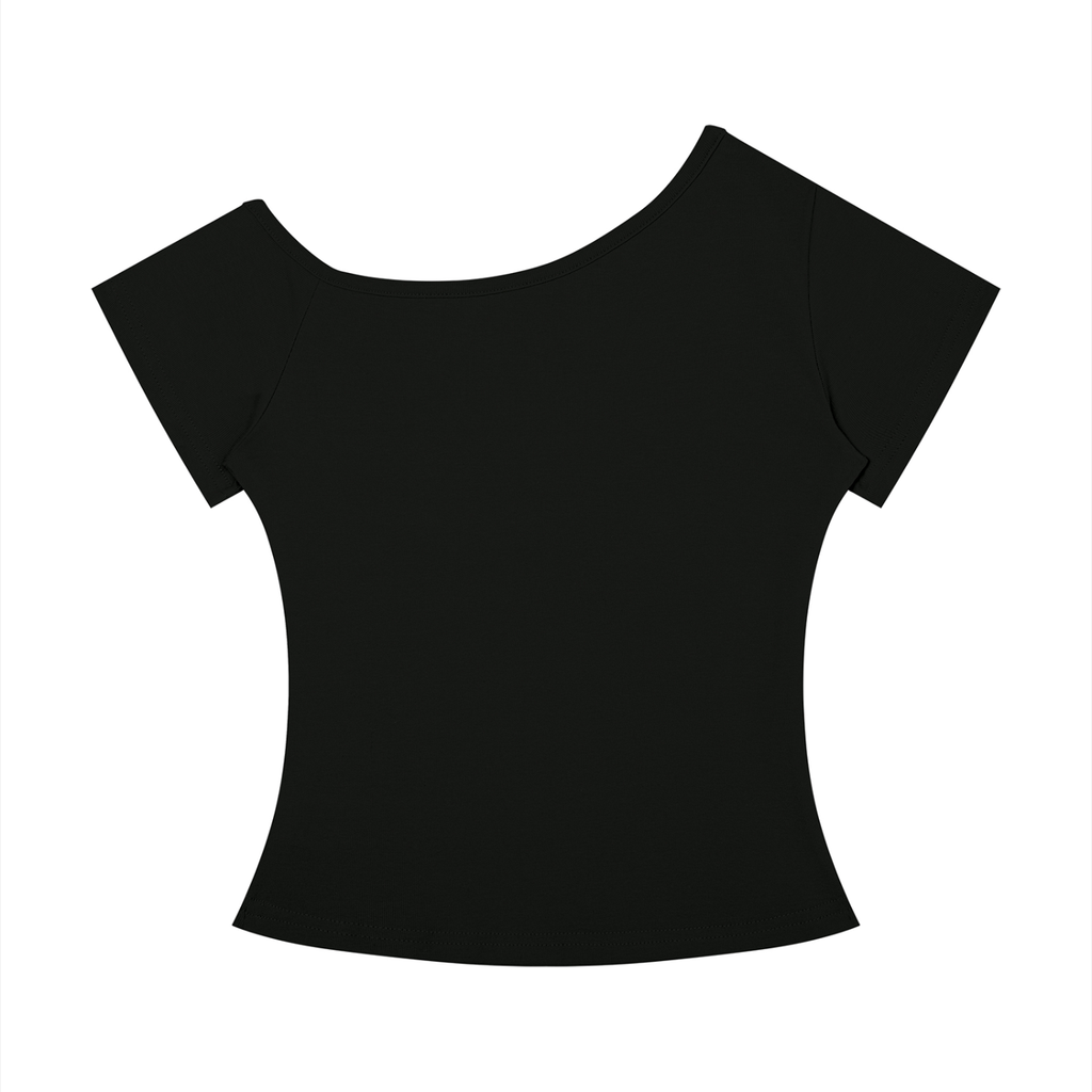 KKU Off-the-Shoulder T-Shirt