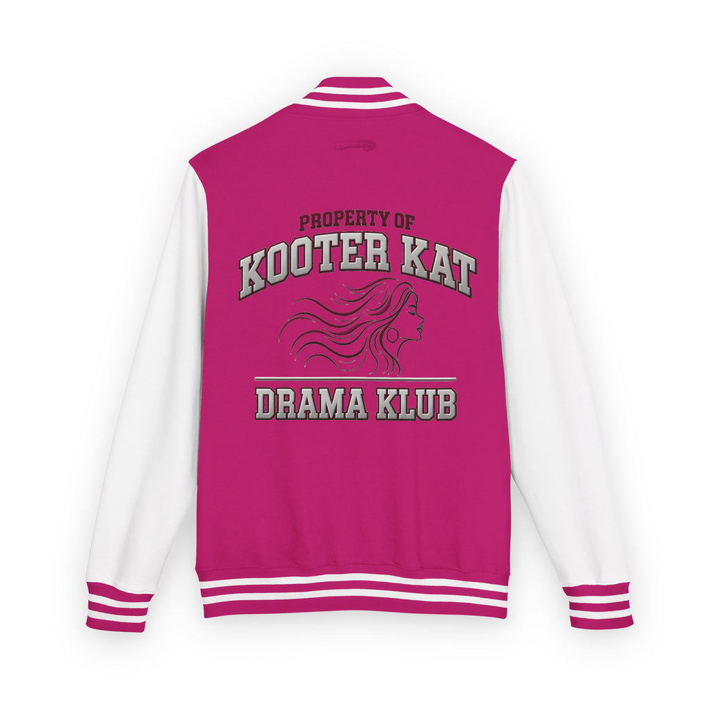 Letterman Jacket — "Property of Kooter Kat Drama Klub" Vintage School Varsity Jacket