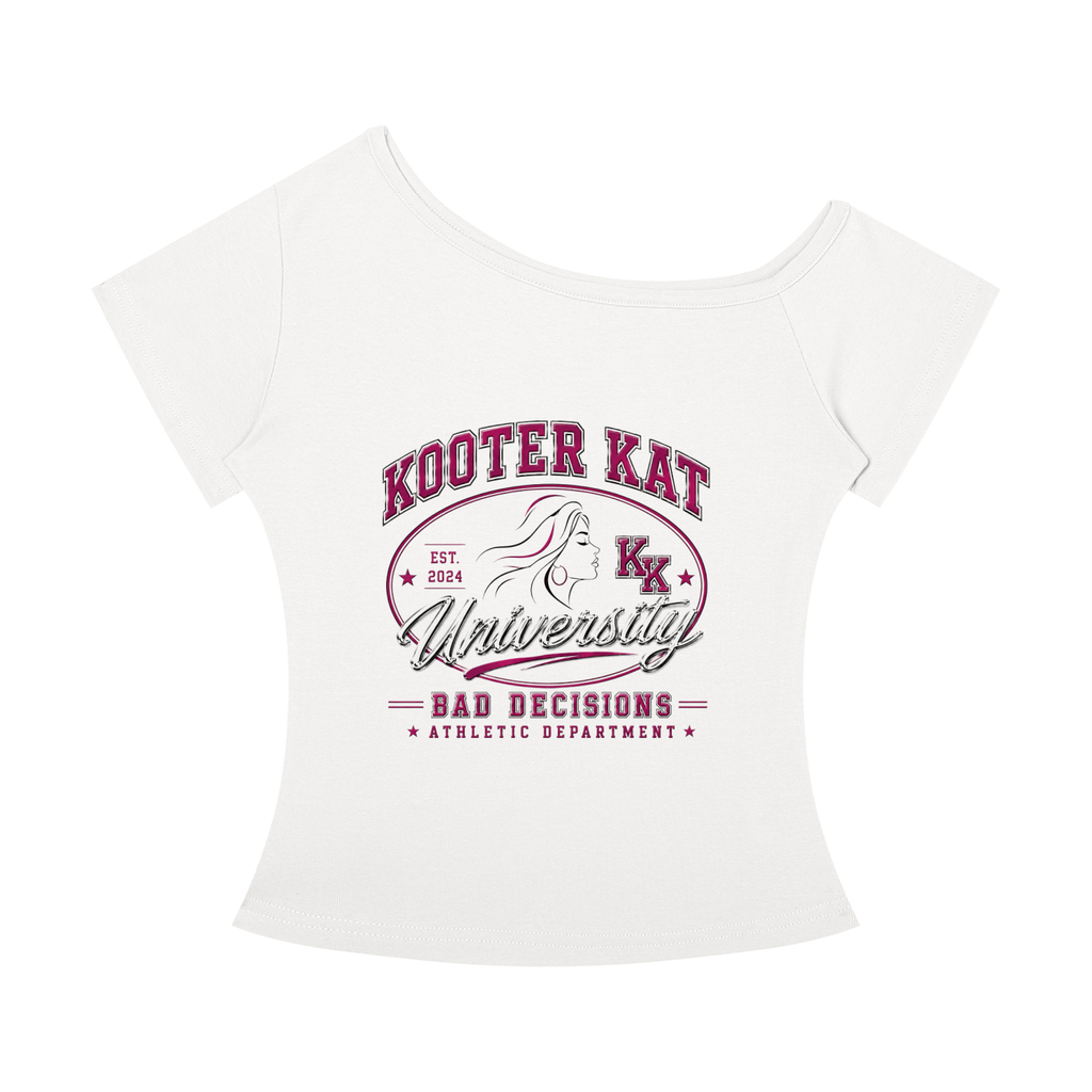 KKU Off-the-Shoulder T-Shirt