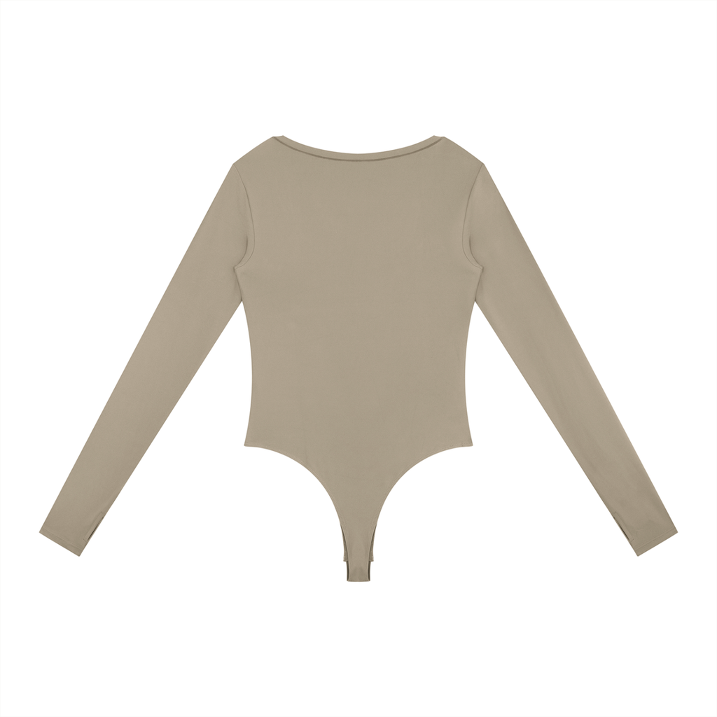 Kooter Kat Tight Long Sleeve Yoga Bodysuit