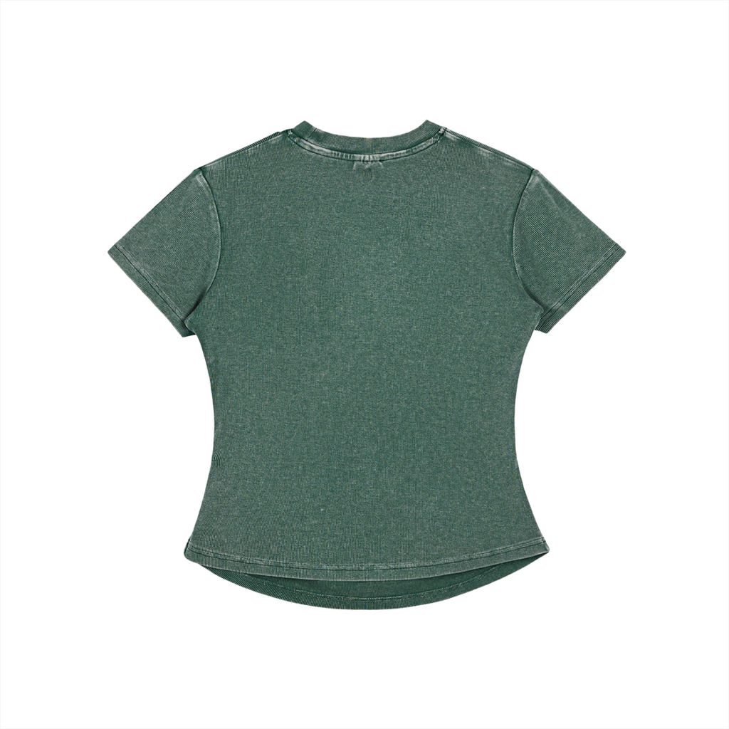 Drama Klub Washed Bodycon Cotton T-Shirt