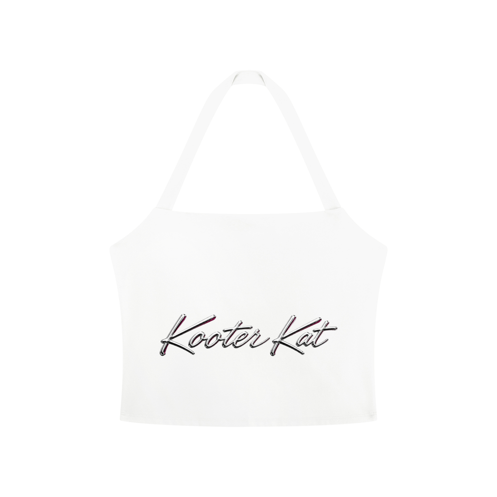 Kooter Kat Halter Crop Sports Bra