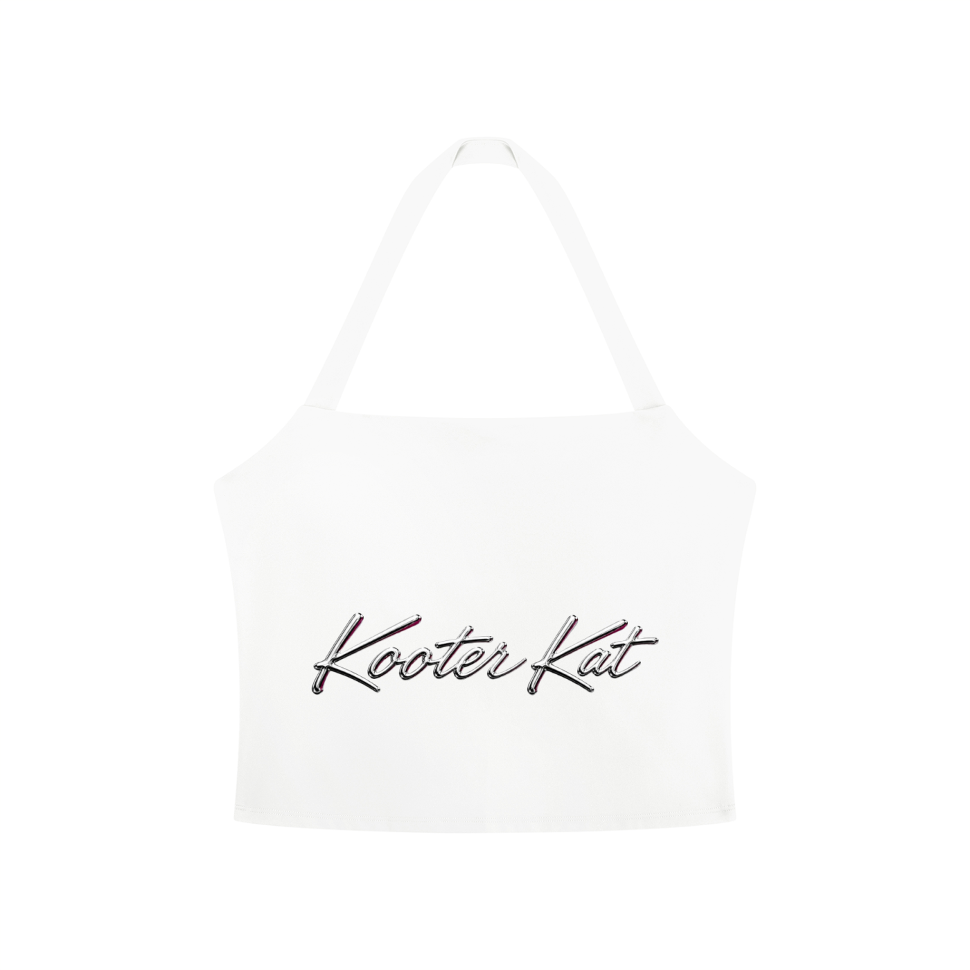 Kooter Kat Halter Crop Sports Bra