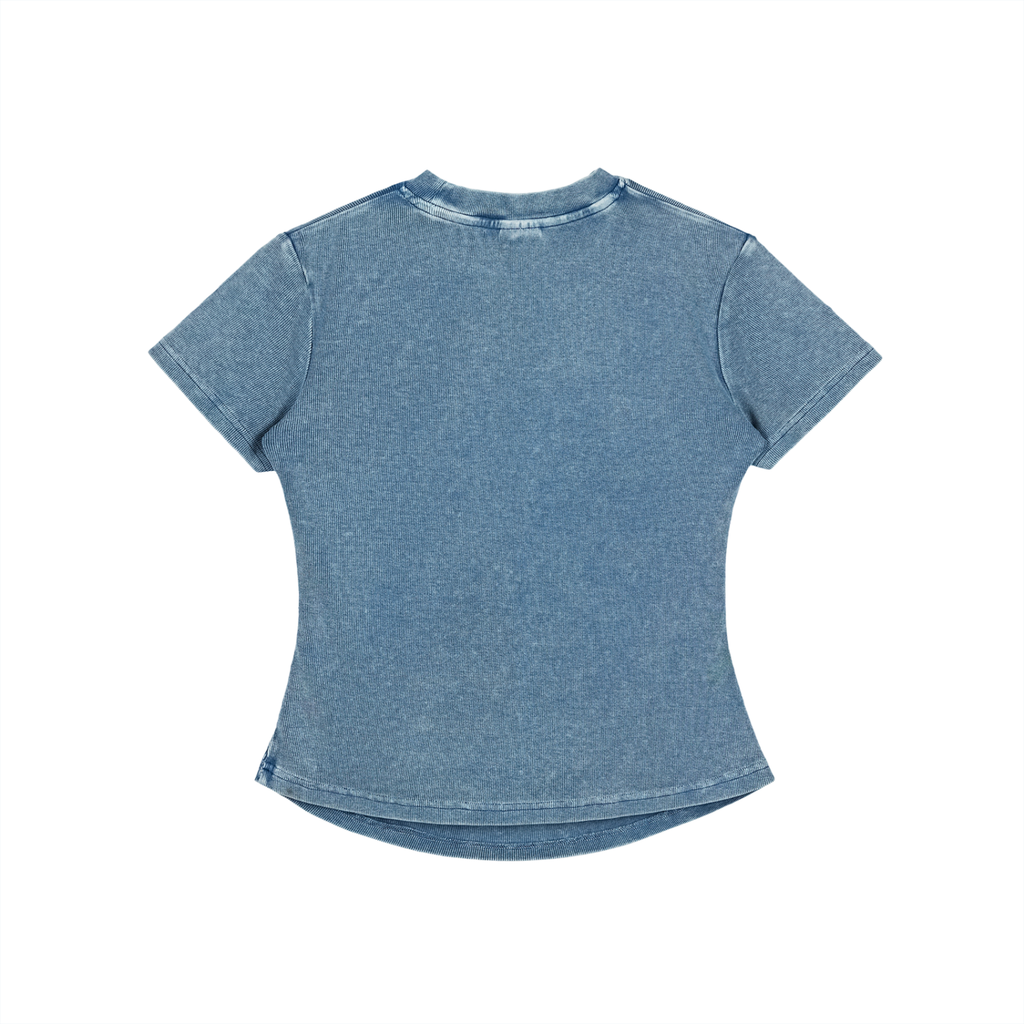 Drama Klub Washed Bodycon Cotton T-Shirt