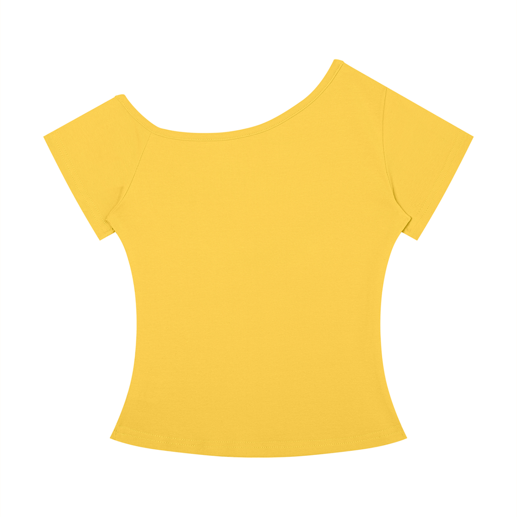 KKU Off-the-Shoulder T-Shirt