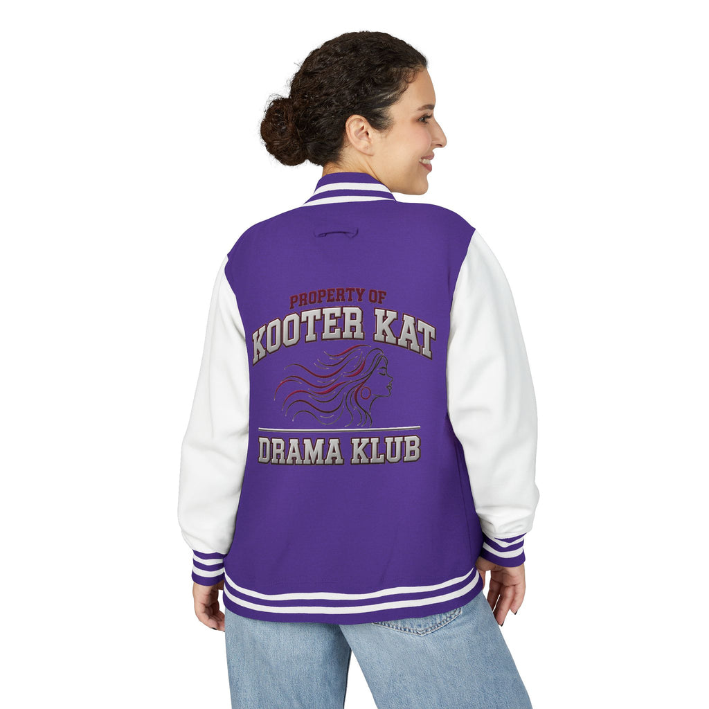Letterman Jacket — "Property of Kooter Kat Drama Klub" Vintage School Varsity Jacket