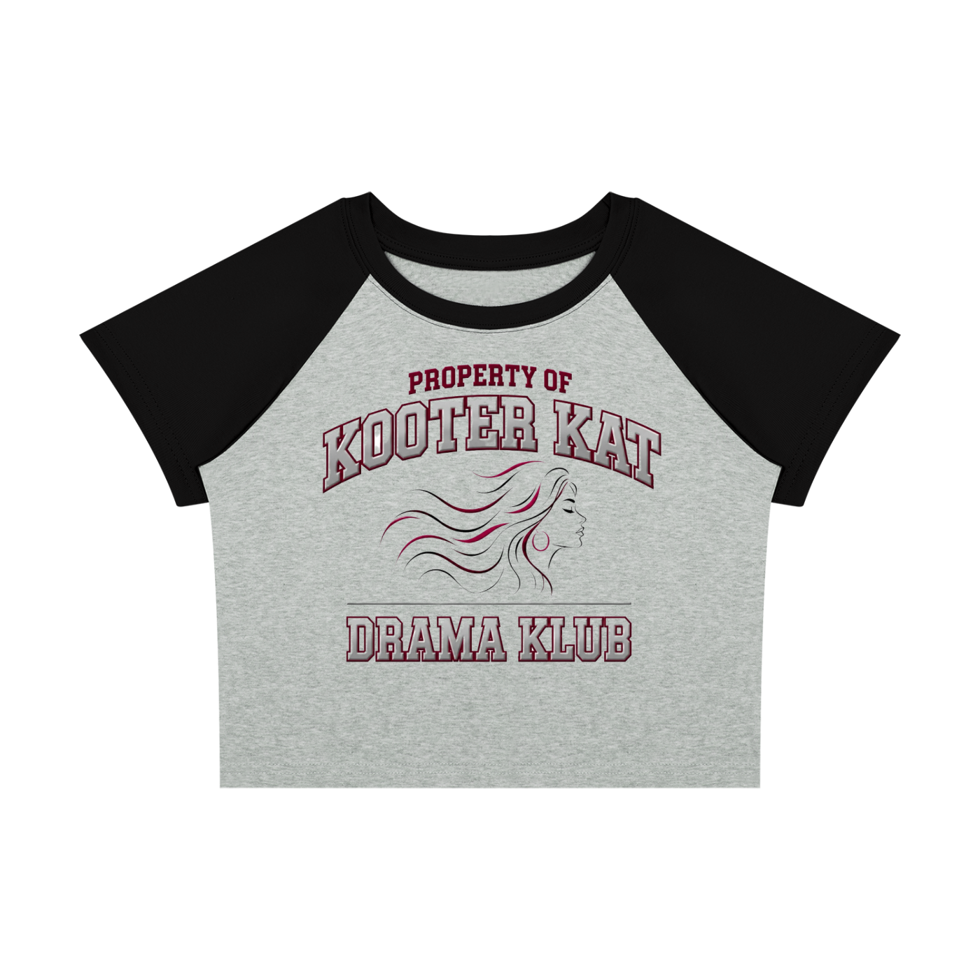 Drama Klub Raglan Color Block Baby T-Shirt