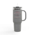 40oz Insulated Travel Mug — “Property of Kooter Kat Drama Klub” Thermal Tumbler