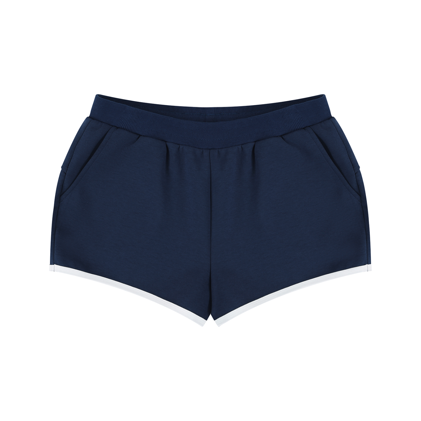 Kooter Kat Retro Contrast Binding Shorts