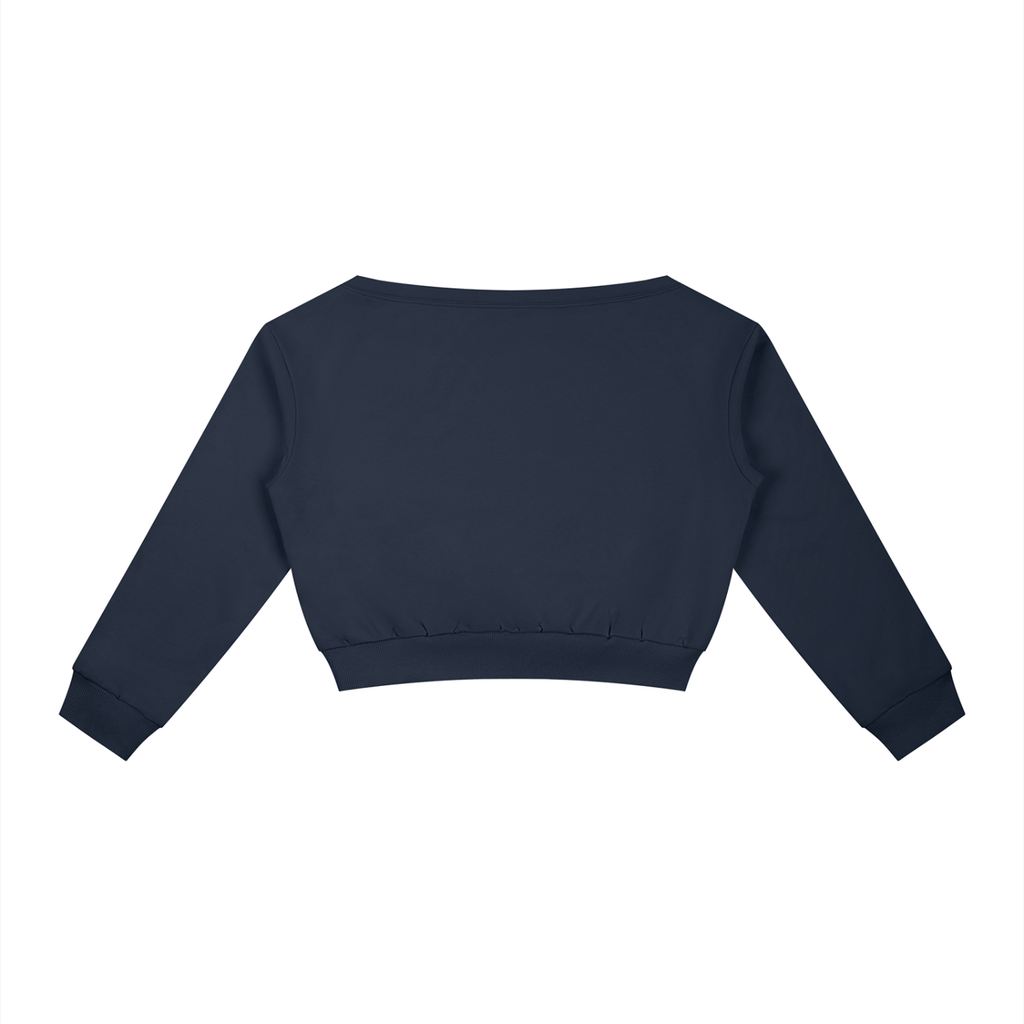 Drama Klub Off-Shoulder Sweatshirt