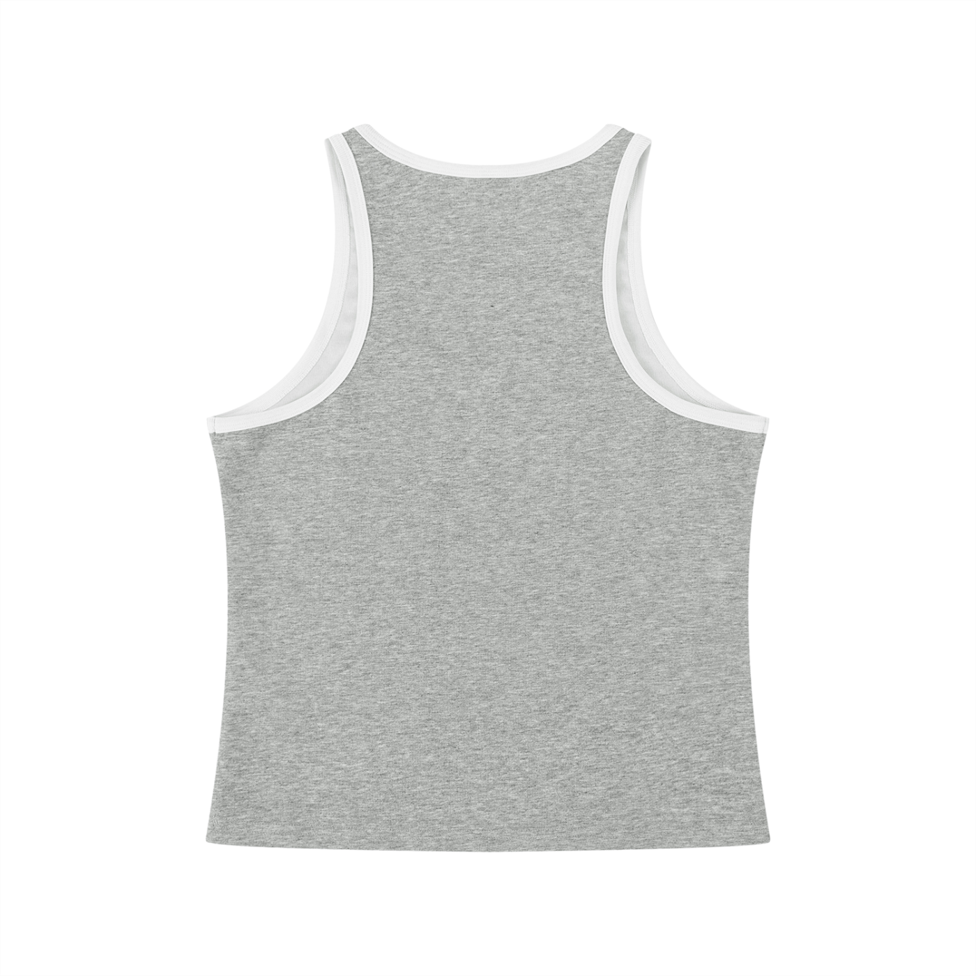 KKU Color Block Cropped Tank Top