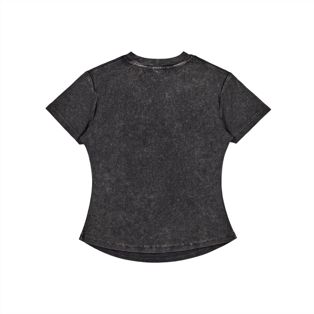 Drama Klub Washed Bodycon Cotton T-Shirt