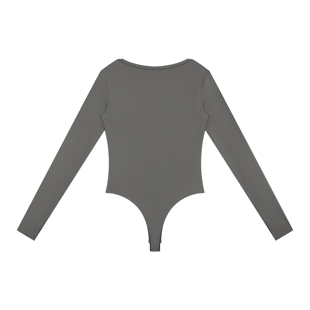 Kooter Kat Tight Long Sleeve Yoga Bodysuit