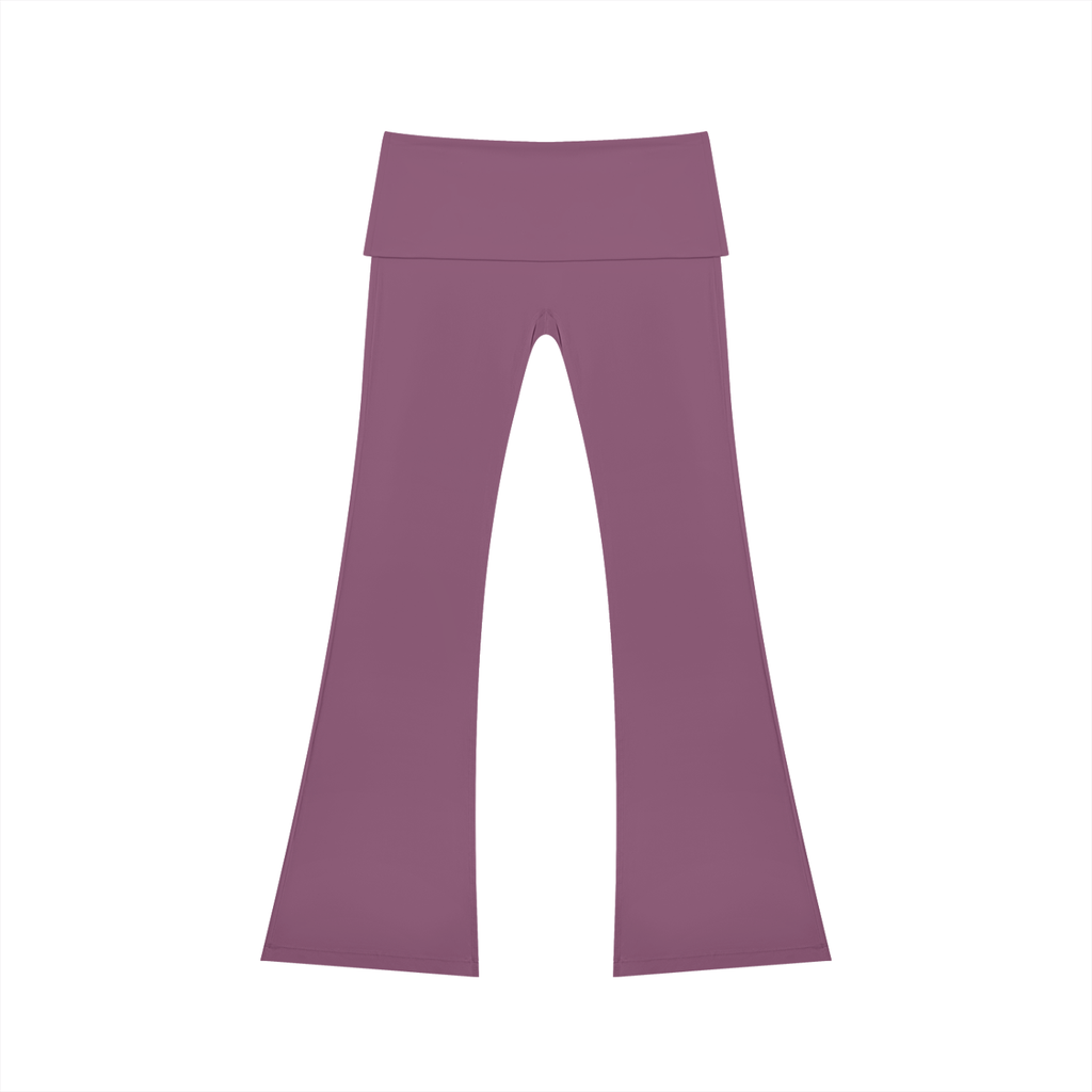 Kooter Kat  High Rise Flared Yoga Pants