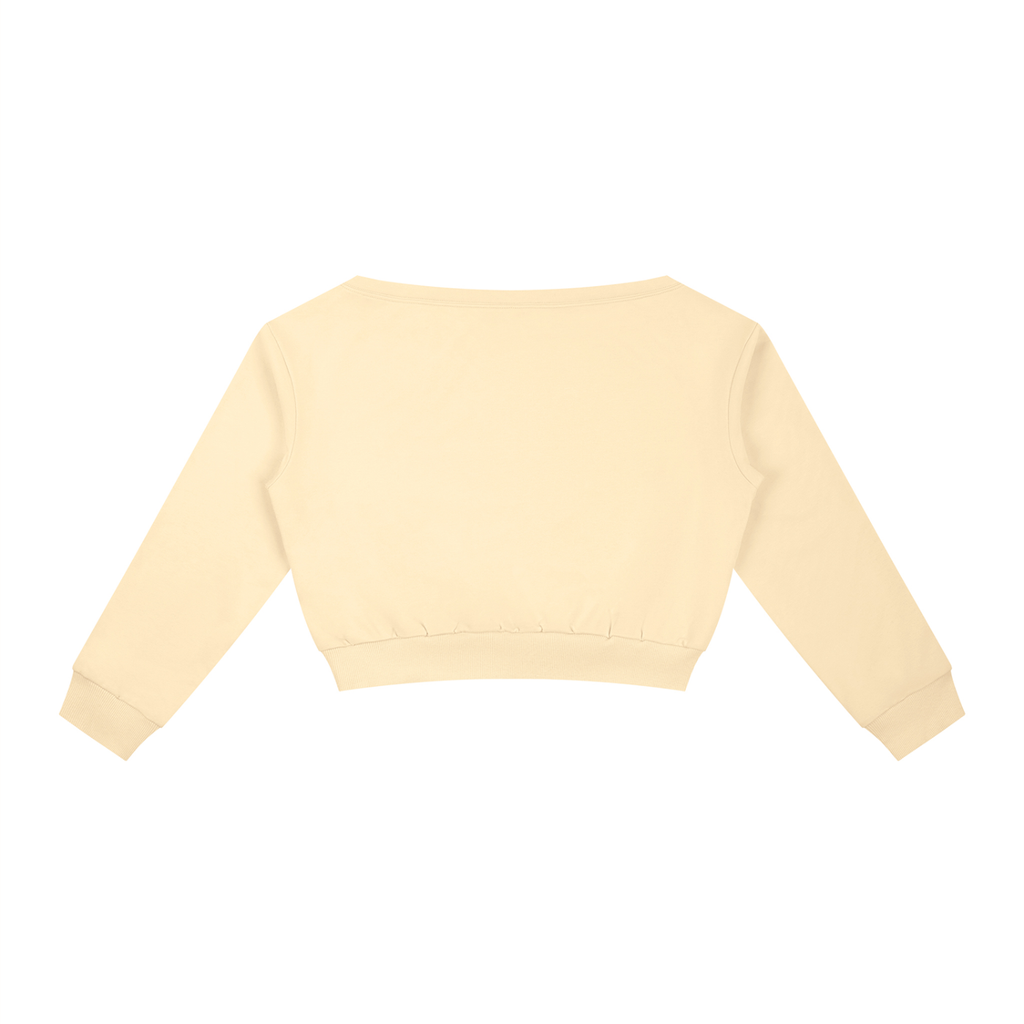 Kooter Kat Off-Shoulder Sweatshirt