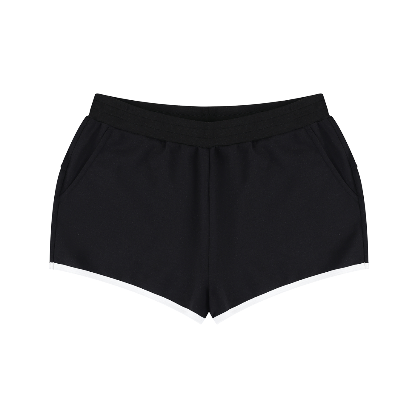 Kooter Kat Retro Contrast Binding Shorts