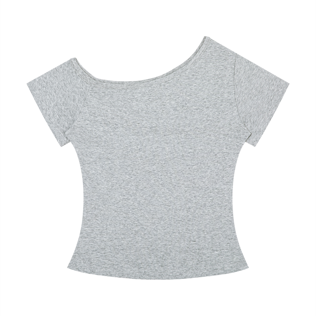 KKU Off-the-Shoulder T-Shirt