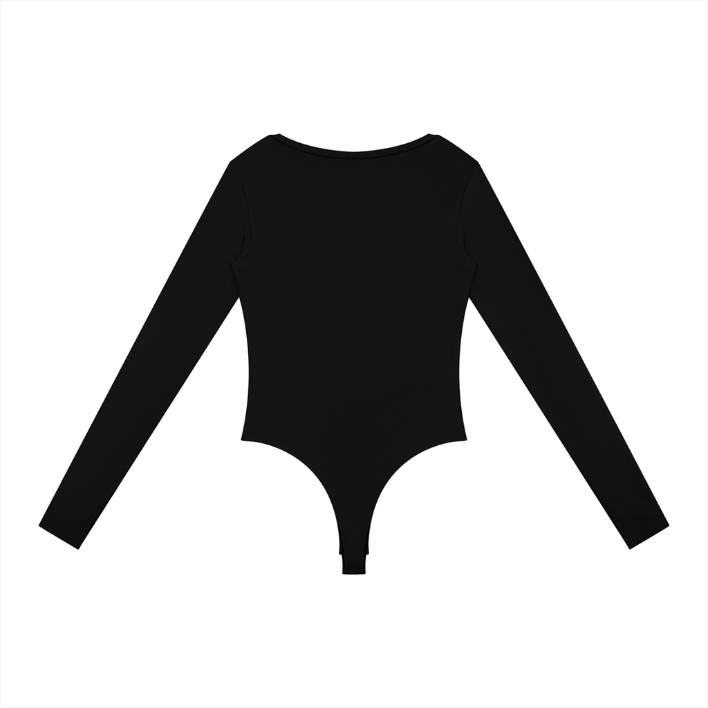 Kooter Kat Tight Long Sleeve Yoga Bodysuit