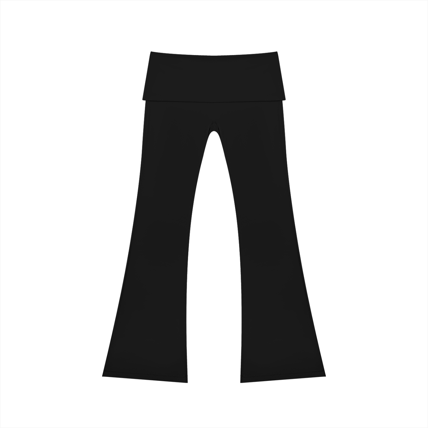 Kooter Kat  High Rise Flared Yoga Pants