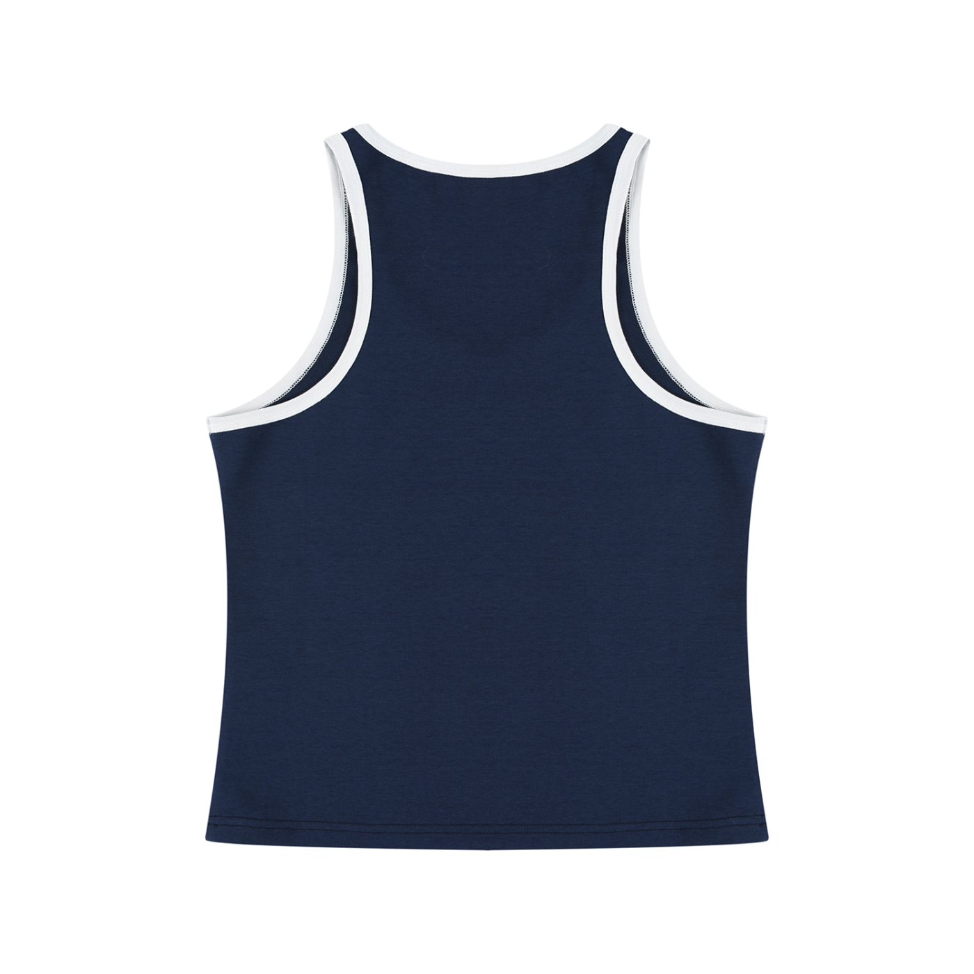 KKU Color Block Cropped Tank Top