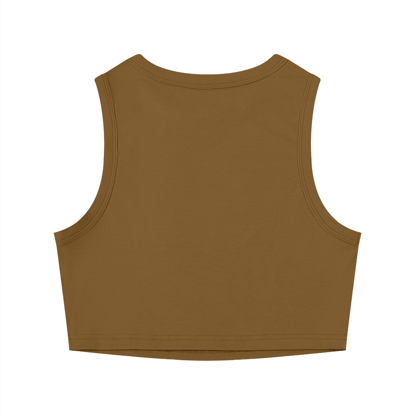 Kooter Kat Tight Crewneck Crop Tank Top