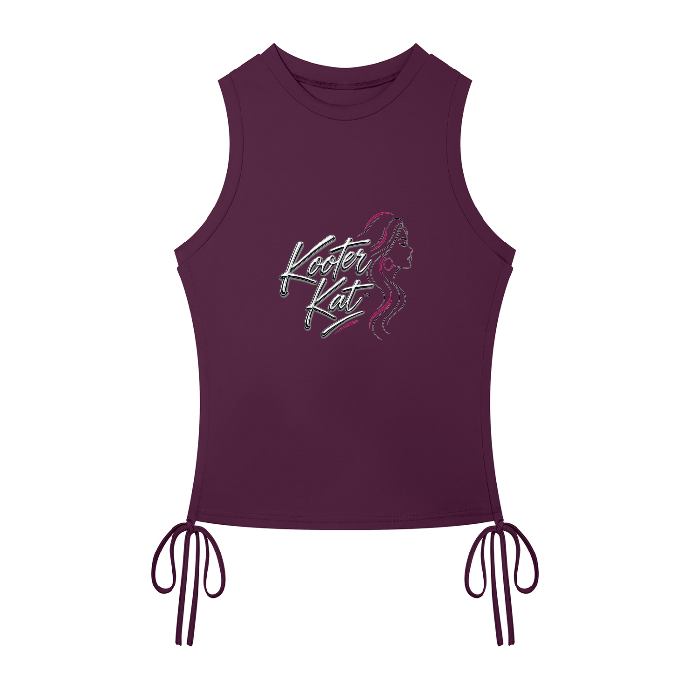 Kooter Kat Drawstring Tank Top