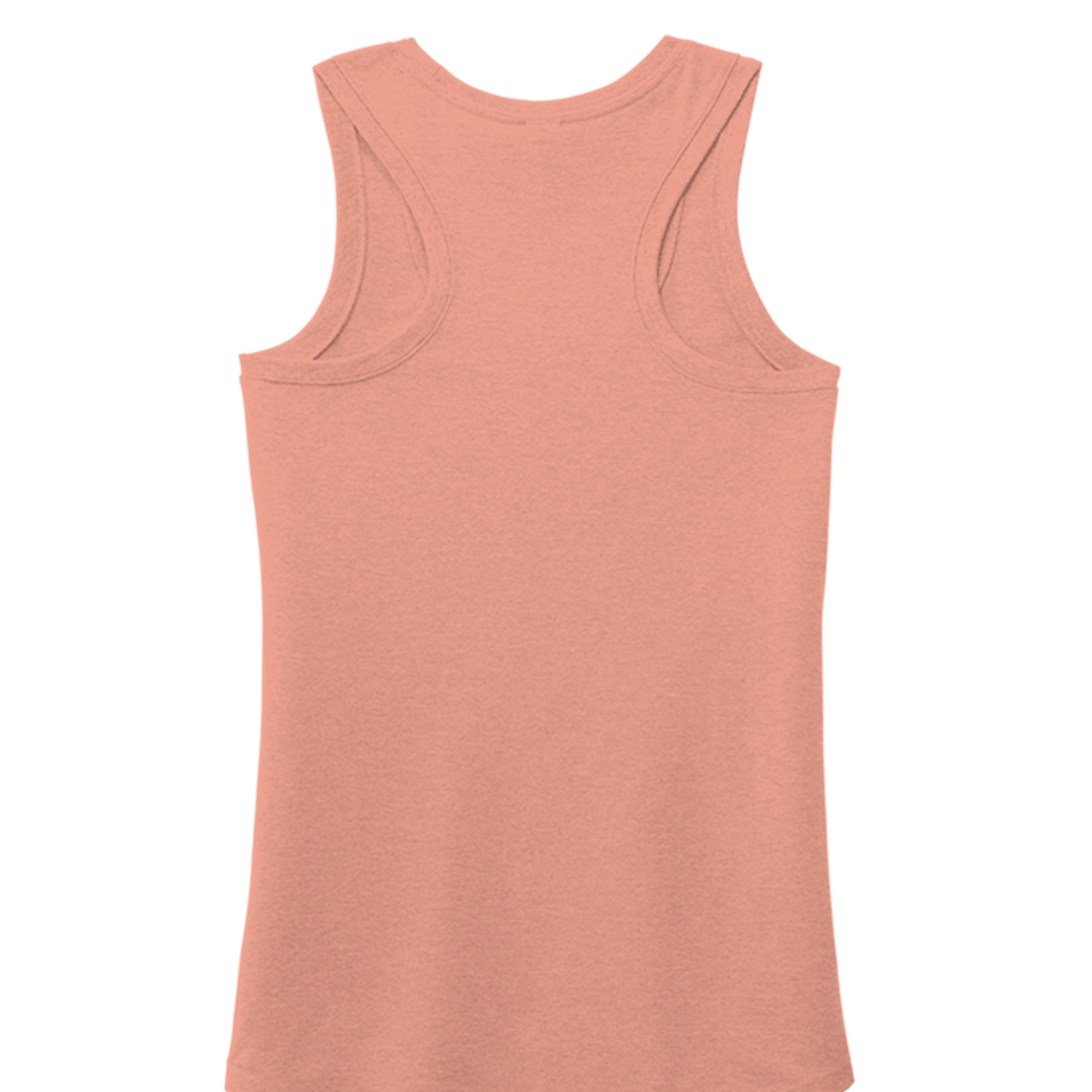 Heathered Dusty Peach - DM138L - BACK