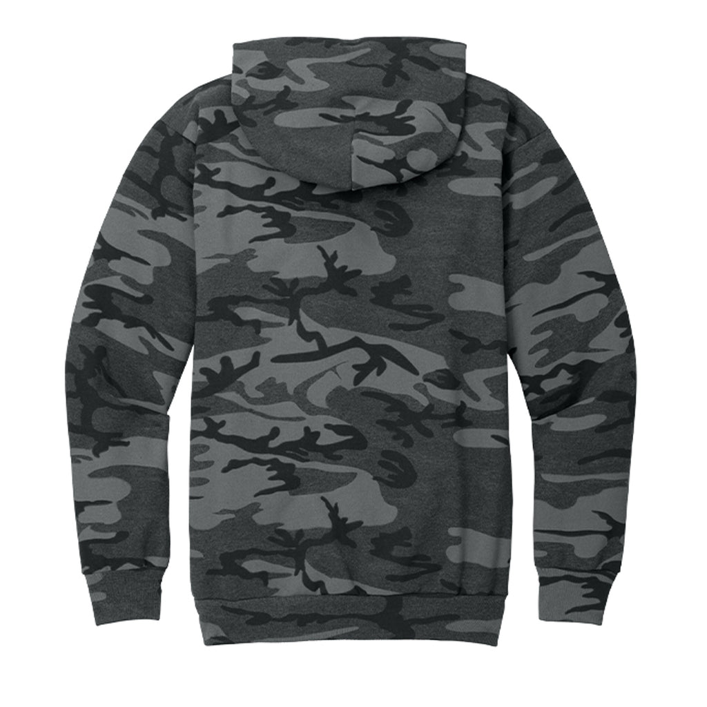 Black Heather Camo - PC78HC - BACK