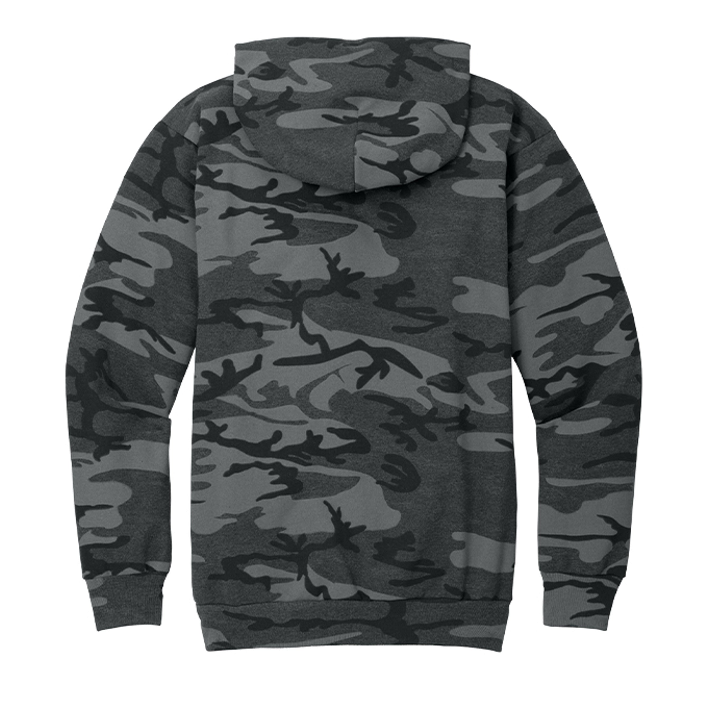 Black Heather Camo - PC78HC - BACK