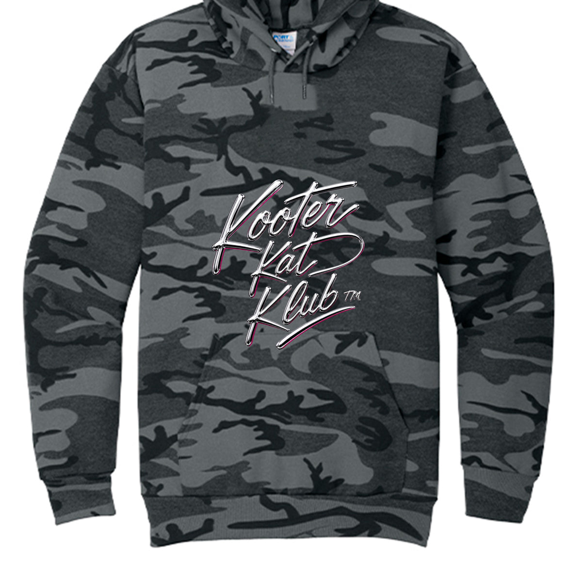 Black Heather Camo - PC78HC - FRONT
