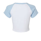 WHITE/ BABY BLUE - 1201 - BACK